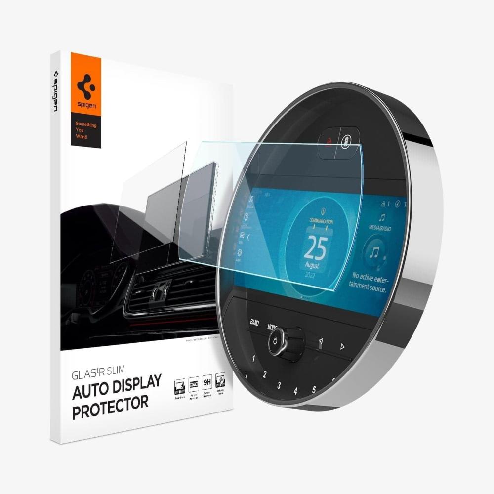 imageSpigen Tempered Glass Screen Protector GlasTR Slim Designed for Mini Cooper 2021202220232024 88 inch Dashboard Touchscreen  MatteAnti Finger Print