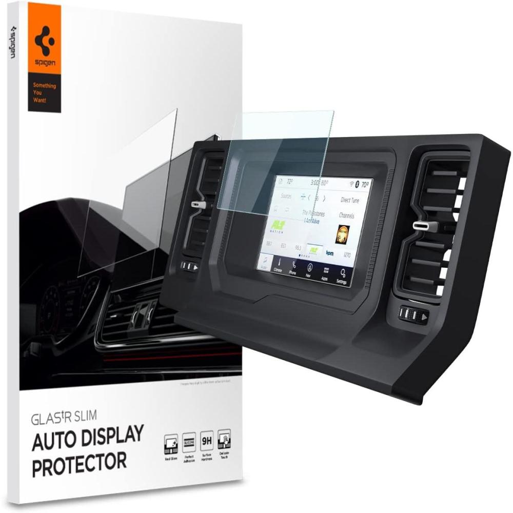 imageSpigen Tempered Glass Screen Protector GlasTR Slim designed for Ford Bronco 202120222023202420252026 12 inch Dashboard Touchscreen MatteAnti Finger Print8