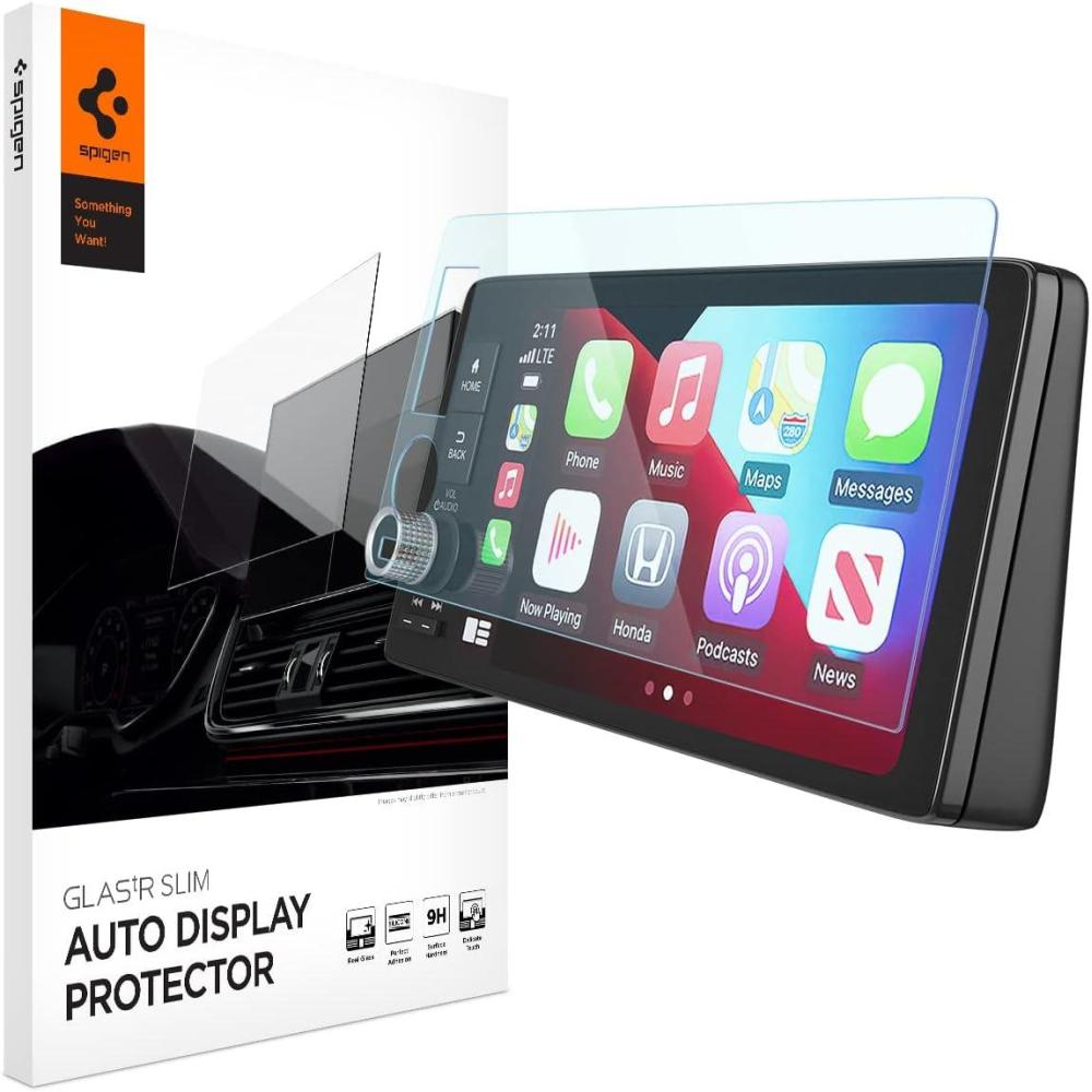 imageSpigen Tempered Glass Screen Protector GlasTR Slim designed for Honda Civic 20262022 CR V 20252023 HR V 20252023 7 inch Touchscreen MatteAnti Finger Print9 inch