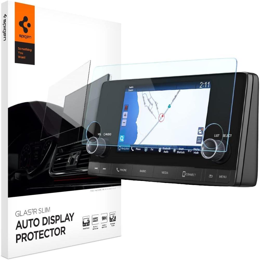 imageSpigen Tempered Glass Screen Protector GlasTR Slim designed for Honda Civic 20262022 CR V 20252023 HR V 20252023 7 inch Touchscreen MatteAnti Finger Print7 inch