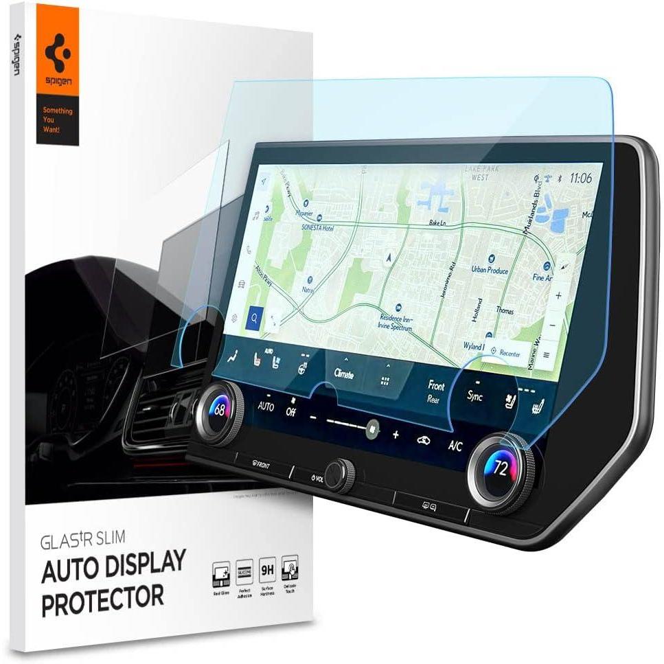 imageSpigen Tempered Glass Screen Protector GlasTR Slim designed for Lexus RX 2023202420252026 Lexus TX 202420252026 14 inch Dashboard Touchscreen Anti Glare