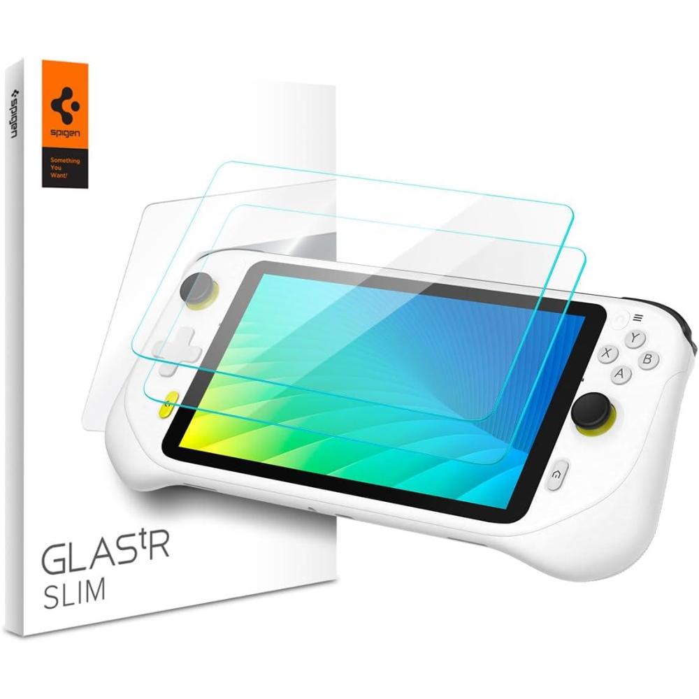 imageSpigen Tempered Glass Screen Protector GlasTR Slim designed for Logitech G Cloud  2 Pack