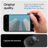 Spigen Camera Lens Screen Protector [GlasTR Optik Pro] designed for iPhone 16e – Black [2 Pack]