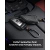 Spigen Rugged Armor Key Fob Cover with Carabiner & Keychain Designed for Ford F150, Explorer, Expedition, Maverick, Escape, Bronco, Mustang, Fusion, Lincoln 3/4/5 Button Smart Key Fobs(Bmw)
