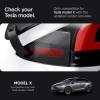 Spigen TapShield Protective Film and Wrap Set Designed for Tesla Model X Charge Port with All-in-One Installation Kit (Scratch-Free PPF) (Carbon Edition) [Compatible with Model X 2023 and After](Tesla Model X)