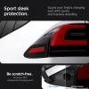 Spigen TapShield Protective Film and Wrap Set Designed for Tesla Model X Charge Port with All-in-One Installation Kit (Scratch-Free PPF) (Carbon Edition) [Compatible with Model X 2023 and After](Tesla Model X)