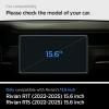 Spigen Tempered Glass Screen Protector [GlasTR EZ FIT] designed for Rivian R1S (2025-2022), Rivian R1T (2025-2022) 15.6 inch Dashboard Touchscreen – Matte/Anti Glare/Anti Finger Print