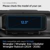 Spigen Tempered Glass Screen Protector [GlasTR Slim] designed for Jeep Wrangler, Jeep Gladiator, Jeep Wrangler 4xe, Jeep Wrangler Rubicon (2024-2026) 12.3 inch Dashboard Touchscreen – Crystal Clear