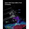 Spigen for USB C Car Charger, 75W Dual USB Super Fast Charge PD PPS 45W 30W Car Adapter Compatible with iPhone 17 16 15 Air, Galaxy S25 Ultra S25 Plus S25 S24, Pixel 10 Pixelsnap, MacBook Air/Pro(75W)