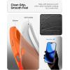 Spigen for iPhone 17 Pro Max Case, Silicone Fit MagFit [Compatible with MagSafe] – Stone(Cosmic Orange)