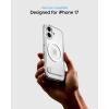 Spigen for iPhone 17 Pro Max Case, Ultra Hybrid S MagFit [TPU Covered Camera Control] [Kickstand] [Compatible with MagSafe] – Clear White(Clear White)