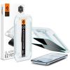 Spigen AluminaCore Tempered Glass Screen Protector [Glas.tR EZ Fit – Privacy] designed for iPhone 17 Pro | iPhone 17 | iPhone 16 Pro [2 Pack] 9H+ Hardness, Aluminum-Enhanced Durability | Tempered Glass, Privacy(iPhone Air)