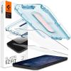 Spigen Tempered Glass Screen Protector [GlasTR EZ FIT] designed for iPhone 12 Mini (2020) [5.4 inch] [Case Friendly] – 2 Pack