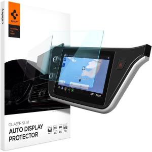 Spigen Tempered Glass Screen Protector [GlasTR Slim] designed for Chevrolet Bolt EV (2022/2023/2024),Chevrolet Bolt EUV (2022/2023/2024) 10.2 inch Dashboard Touchscreen – Crystal Clear