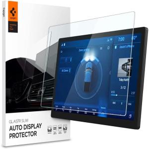 Spigen Tempered Glass Screen Protector [GlasTR Slim] designed for Ford F-150, Ford F-150 Lightning, Ford Expedition 12 inch Dashboard Touchscreen(12″)