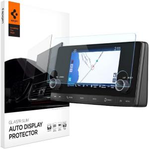 Spigen Tempered Glass Screen Protector [GlasTR Slim] designed for Honda Civic (2026-2022), CR V (2025-2023) HR V (2025-2023) 7 inch Touchscreen – Matte/Anti Finger Print(7 inch)