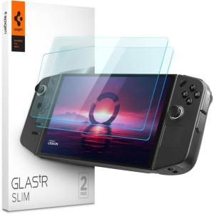Spigen Tempered Glass Screen Protector [GlasTR Slim] designed for Lenovo Legion Go – 2 Pack