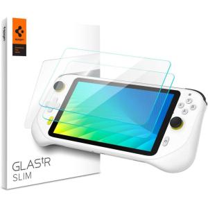 Spigen Tempered Glass Screen Protector [GlasTR Slim] designed for Logitech G Cloud – 2 Pack