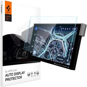 Spigen Tempered Glass Screen Protector [GlasTR Slim] designed for Toyota Tundra(2026-2022), Sequoia(2026-2023), Tacoma(2024-2026), 4Runner(2025-2026) 14 inch Dashboard Touchscreen – Matte/Anti Finger Print