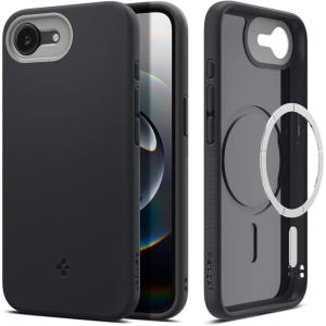 Spigen for iPhone 17 Pro Max Case, Nano Pop MagFit [TPU Covered Camera Control] [Compatible with MagSafe] – Black Sesame(Black Sesame)
