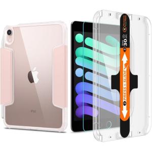 Spigen iPad Mini 8.3″ A17 Pro Ultra Hybrid Pro Rose Gold & iPad Mini 7 & 6 Glas.tR EZ Fit (1P)