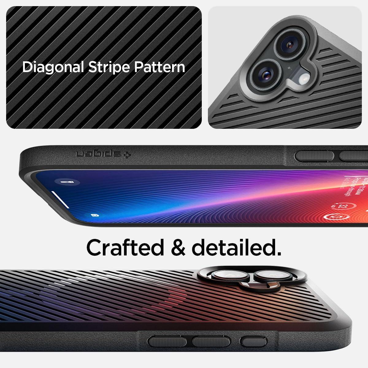 imageSpigen Core Armor MagFit Designed for iPhone 67 Case MilitaryGrade Protection Compatible with MagSafe Matte Black