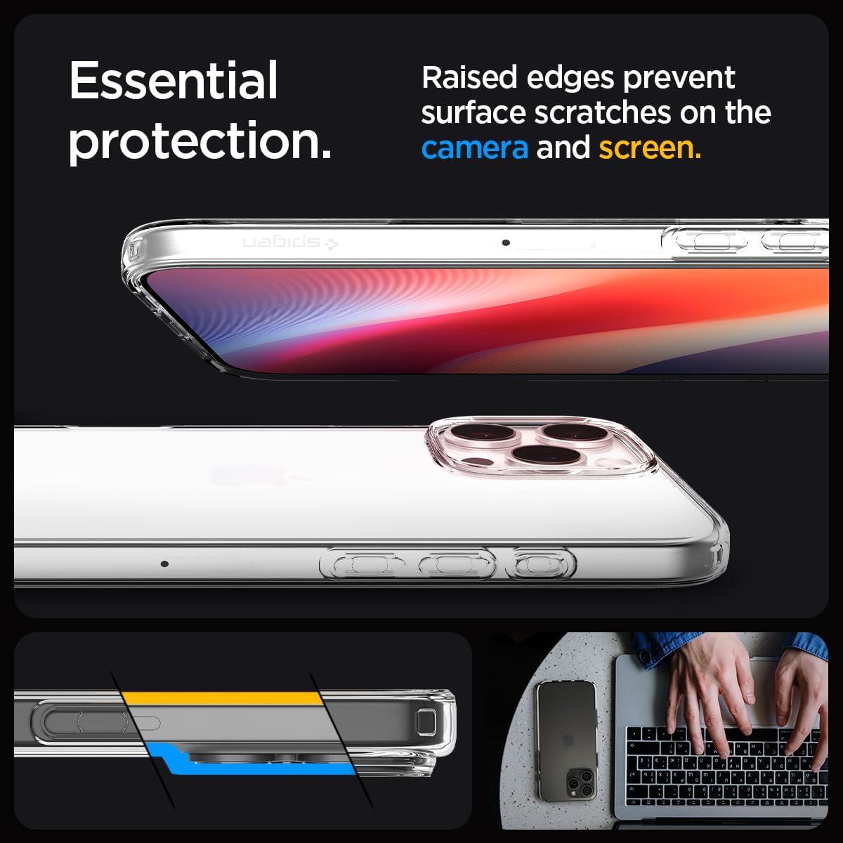 imageSpigen Liquid Crystal Designed for iPhone 16 Pro Max Case MilitaryGrade Protection Crystal ClearCrystal Clear