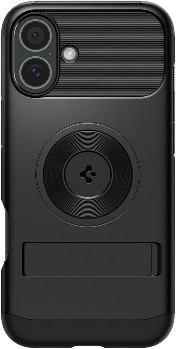 imageSpigen Slim Armor MagFit Designed for iPhone 67 Case MilitaryGrade Protection Compatible with MagSafe Black