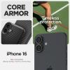Spigen Core Armor Designed for iPhone 6.1″ Case (2024) [Military-Grade Protection] – Matte Black