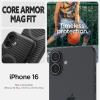 Spigen Core Armor MagFit Designed for iPhone 6.1″ Case [Military-Grade Protection] Compatible with MagSafe – Matte Black