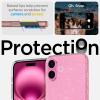 Spigen Liquid Crystal Designed for iPhone 16 Case [Military-Grade Protection] – Crystal Clear(Rose Quartz)