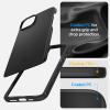 Spigen Thin Fit Designed for iPhone 15 Case (2023) [Hard Shell] [Military-Grade Protection] – Black | 2023, Hard Shell(Black)
