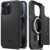 Spigen Mag Armor MagFit Designed for iPhone 15 Pro Case (2023) [Military-Grade Protection] Compatible with MagSafe – Matte Black(Matte Black)