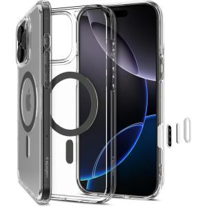 Spigen for iPhone 16 Pro, Ultra Hybrid T MagFit [Camera Control Button] [Compatible with Magsafe] – Graphite(Graphite)
