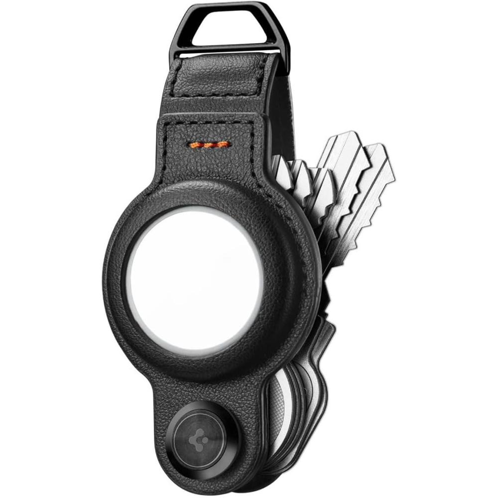 imageSpigen Valentinus Pro Key Organizer Designed for AirTag Case Holder Keychain Keyring Up to 56 KeysBlack With Airtag Slot
