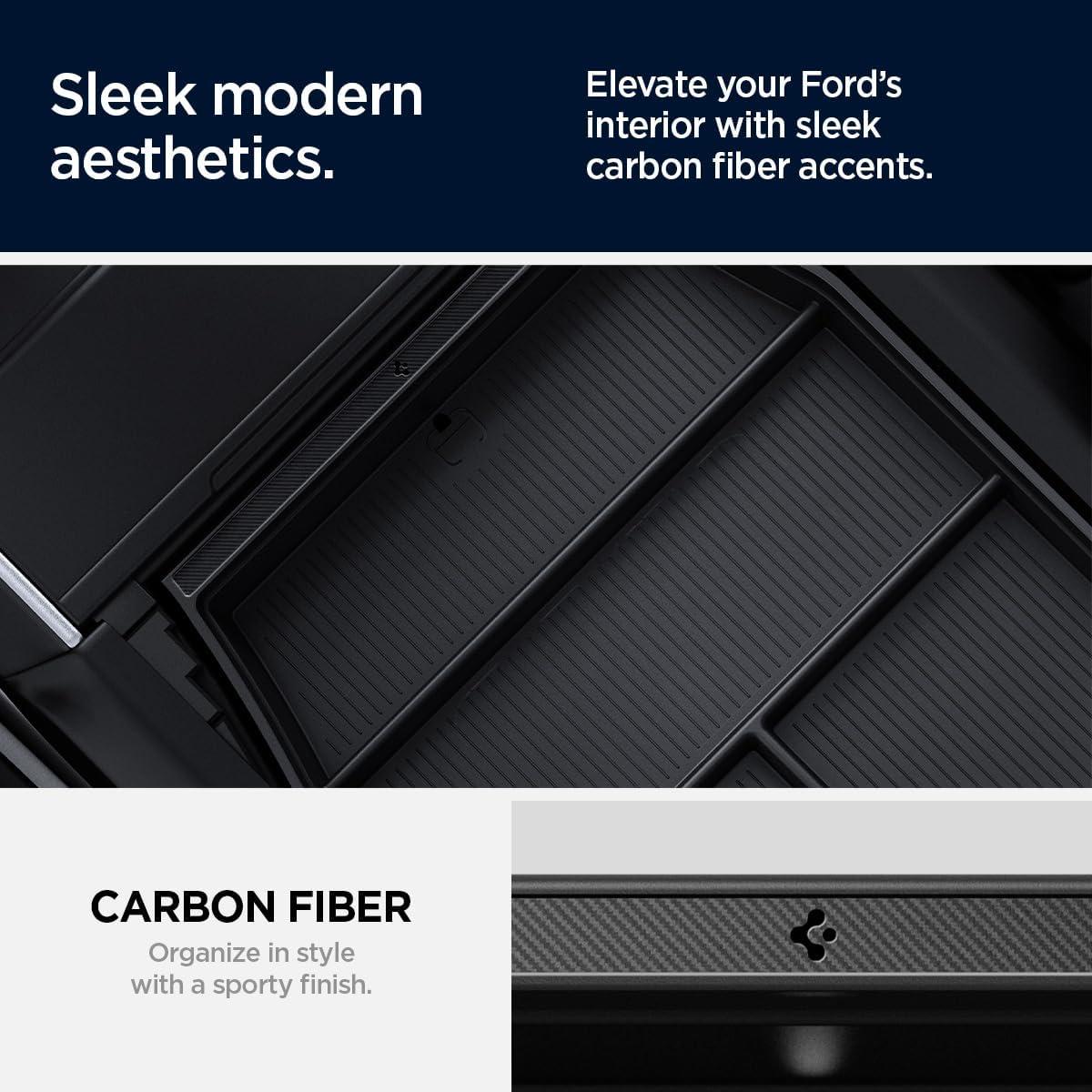 imageSpigen Armrest Organizer Tray for Ford F150 20212026 amp F150 Lightning 20222026 Check Compatibility for 202420252026 ModelsFord F150 F150 Lightning