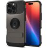 Spigen Slim Armor MagFit Designed for iPhone 16 Pro Case [Military-Grade Protection] Compatible with MagSafe – Gunmetal