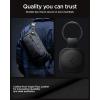 Spigen AT200 Designed for AirTag 2nd Gen (2026) & 1st Gen Keychain Case Cover Holder for Bags Keys Backpacks Luggage Pet Collars (Device Not Included) – Black