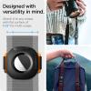 Spigen Tag Armor 2 Designed for AirTag 2nd Gen (2026) & 1st Gen Case Cover Pet Dog Cat Collar, Bicycle, Luggage, Baby Stroller, Backpack, Wallet Loop Holder (Device Not Included) – Black (3 Bands)(Black)
