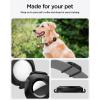 Spigen Tag Armor 2 Designed for AirTag 2nd Gen (2026) & 1st Gen Case Cover Pet Dog Cat Collar, Bicycle, Luggage, Baby Stroller, Backpack, Wallet Loop Holder (Device Not Included) – Black (3 Bands)(Black – Tag Armor)