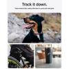Spigen Tag Armor 2 Designed for AirTag 2nd Gen (2026) & 1st Gen Case Cover Pet Dog Cat Collar, Bicycle, Luggage, Baby Stroller, Backpack, Wallet Loop Holder (Device Not Included) – Black (3 Bands)(Black – Tag Armor)