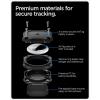 Spigen Tough Armor IP Designed for AirTag 2nd Gen (2026) & 1st Gen Waterproof Case Cover Holder Adhesive Mount for Outdoor Activities Sports Equipment and More (Device Not Included) – Black (1 Pack)(Black)