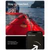 Spigen Tough Armor IP Designed for AirTag 2nd Gen (2026) & 1st Gen Waterproof Case Cover Holder Adhesive Mount for Outdoor Activities Sports Equipment and More (Device Not Included) – Black (1 Pack)(Black)