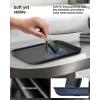 Spigen Modern Valet Tray Premium PU Storage Stylish Organizer Designed for Entryway Bedside Nightstand Desk for Key, Wallet, Watch, Phone, Jewelry, and Everyday Carry Accessories – Black (Catchall)(Black)