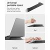 Spigen Slim Fold Portable Laptop Stand Keyboard Riser Foldable Ergonomic Angle Lift Anti-Slip Compatible with MacBook Neo, MacBook Air, MacBook Pro 11″-16″ and iPad/Air/Pro and More – Black (LD201-S4)(LD201-S4)