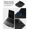 Spigen Slim Fold Portable Laptop Stand Keyboard Riser Foldable Ergonomic Angle Lift Anti-Slip Compatible with MacBook Neo, MacBook Air, MacBook Pro 11″-16″ and iPad/Air/Pro and More – Black (LD201-S4)(LD201-S9)