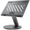 Spigen ArcDock Laptop Stand with 6 in 1 Hub USB-A 3.0, USB-C 3.0, PD 100W, 4K 60Hz HDMI Universal Adjustable Folding Laptop Dock with 360 Rotating Base – Space Grey(6-in-1 Hub)