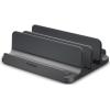 Spigen Vertical Laptop Stand Holder for Desk with Adjustable Dock, 4 Slots Total Fits All MacBook 11″-16″/HP/Dell/Surface/Samsung/LG/Chrome Book LD208S4 – Space Gray(Space Gray)