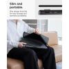 Spigen Slim Fold Portable Standing Desk Laptop Stand Foldable Ergonomic Angle Lift Anti-Slip Compatible with MacBook Neo, MacBook Air, MacBook Pro 11″-16″ and iPad/Air/Pro and More – Black (LD201-S10)(LD201-S8)