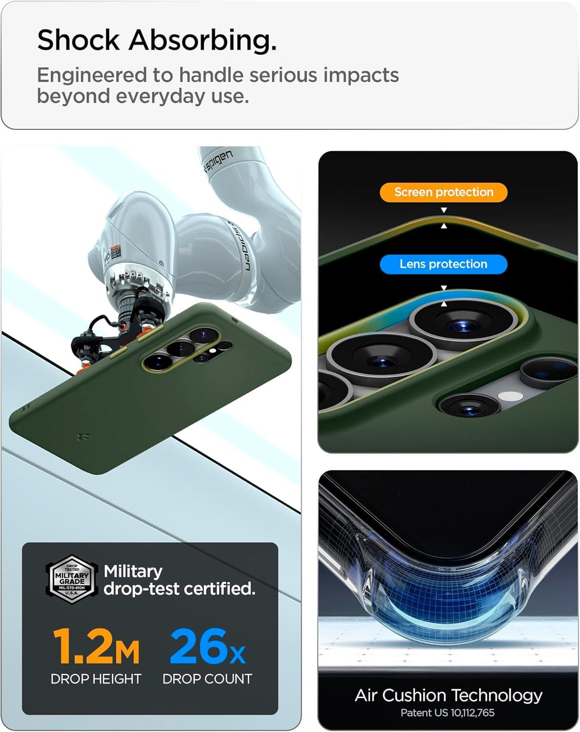 imageSpigen for Galaxy S26 Ultra Case Nano Pop MagFit Compatible with MagSafe Fast Wireless Charging AVO GreenAvo Green